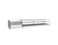 Vitrina de Tapas Doble Profundidad 8 Bandejas GN Infrico VET8DP