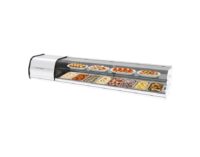 Vitrina de Tapas Doble Profundidad 8 Bandejas GN Infrico VET8DP