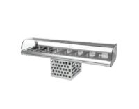 Vitrina de Tapas 7 Bandejas GN Plus GR Infrico VET7PGR