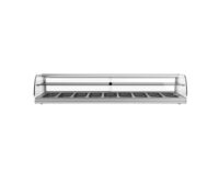 Vitrina de Tapas Doble Profundidad 9 Bandejas GN Plus GR Infrico VET9DPGR
