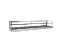 Vitrina de Tapas Doble Profundidad 9 Bandejas GN Plus GR Infrico VET9DPGR