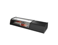 Vitrina Sushi Refrigerada 4 Bandejas con Reserva Fría Infrico VSU4PR