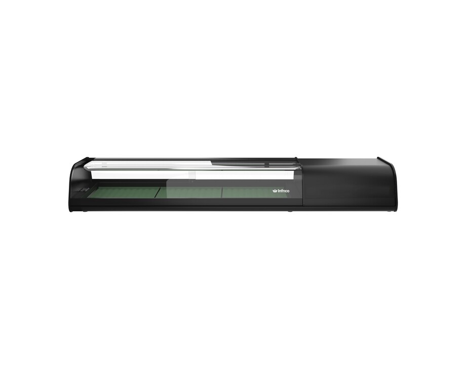 Vitrina Sushi Refrigerada 6 Bandejas con Reserva Fría Infrico VSU6PR