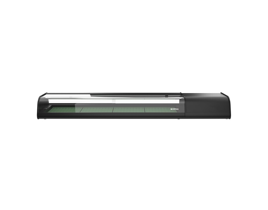 Vitrina Sushi Refrigerada 8 Bandejas con Reserva Fría Infrico VSU8PR