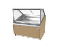 Vitrina Expositora Pasteleria Helada Infrico VCB12P Coral 4 Cubetas