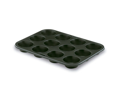 Molde muffin 12 cavidades Noir Lacor