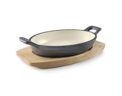 Mini cacerola oval Magma grey Lacor