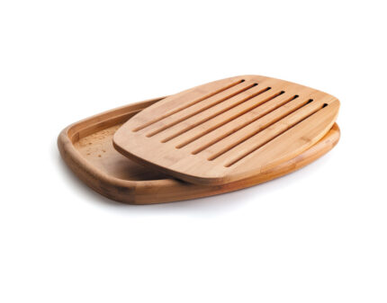Tabla de corte para pan oval Lacor