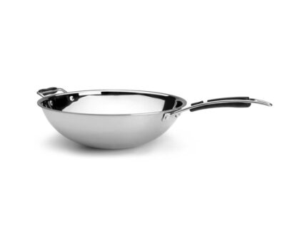 Wok Trimetal Serie Trimetal 36 · alto 10,5 cm · 5,50 L Lacor