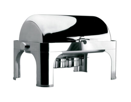 Chafing dish GN 1/1 roll top Inox 53x32,5 · alto 6,50 cm · 9,0 L Lacor