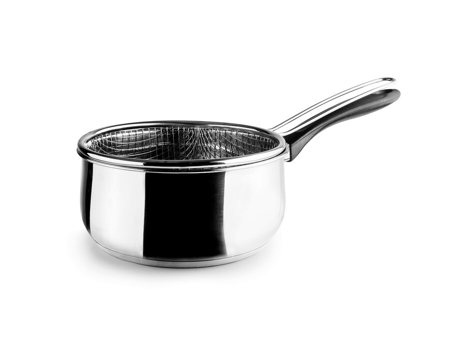 Cazo con cestillo Garinox de aluminio Lacor