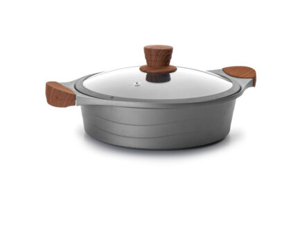 Cacerola Tarteras con tapa Stilo de aluminio fundido Lacor
