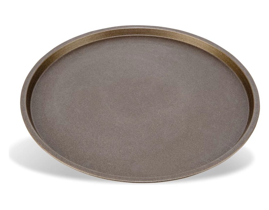 Molde de pizza hondo de acero con recubrimiento antiadherente Molde de pizza hondo de acero con recubrimiento antiadherente