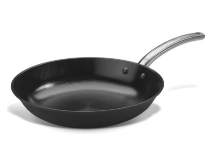 Sartén Steel PRO 1921 de Acero al carbono lista para la inducción con antiadherente