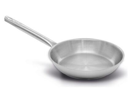 Sartén inox-PRO Expert con mango Ergos de acero inoxidable lista para la inducción