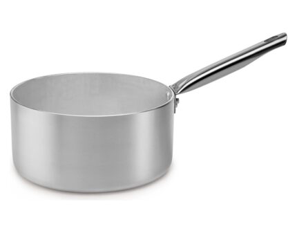 Cazo Recto Century de aluminio con mango de Acero Inoxidable