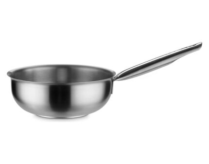 Cazo bombeado inox-PRO listo para la inducción en acabado satinado