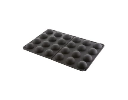 Molde de silicona de forma de Semi-esferas