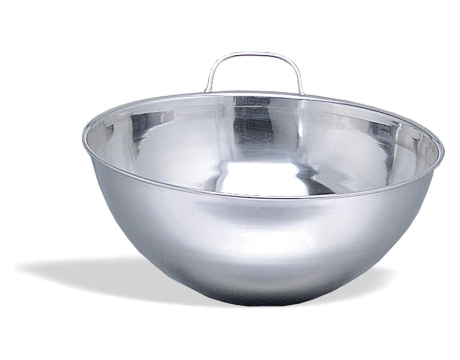 Caldero timbal de acero inoxidable con un asa Caldero timbal de acero inoxidable con un asa