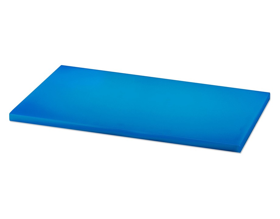 Tabla de corte polietileno de alta densidad en azul · 60 x 40 cm