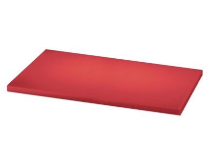 Tabla de corte polietileno de alta densidad en rojo · GN 1/1