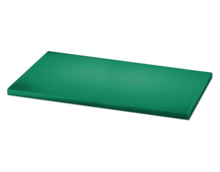 Tabla de corte polietileno de alta densidad en verde · GN 1/1