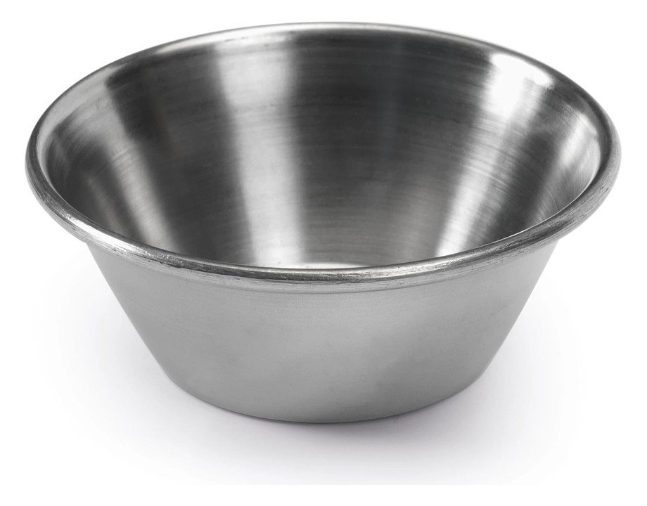 Recipiente para salsas de acero inoxidable Recipiente para salsas de acero inoxidable