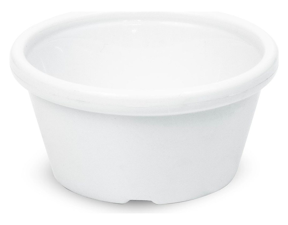 Recipiente para salsas de PET blanco Recipiente para salsas de PET blanco