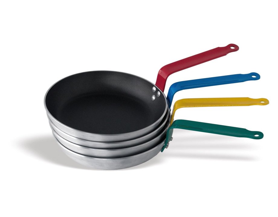 Sartenes Alu PRO antiadherentes con mango Hércules de colores Pujadas Sartenes Alu PRO antiadherentes de aluminio con mangos Hércules de colores (rojo, azul, amarillo y verde) Pujadas