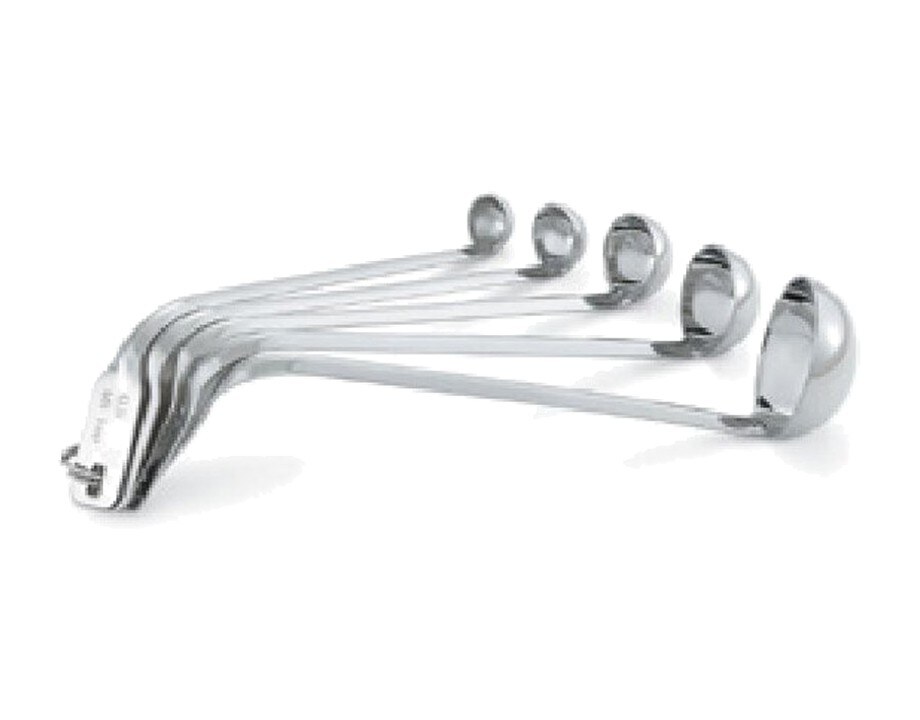 simple-44572 Set de 5 cucharones medidores 15 cm Pujadas profesional