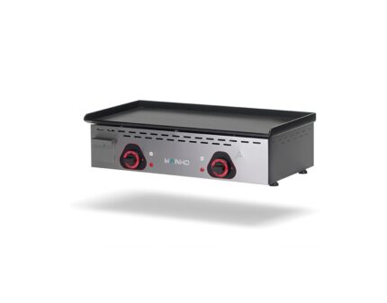 Plancha eléctrica acero pavonado 75 cm Eco-Uni MAINHO ECOEM-75PV sobremesa hostelería