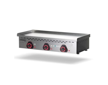 Plancha eléctrica cromo duro 90 cm Eco-Uni MAINHO ECOEM-90CD acero inoxidable sobremesa