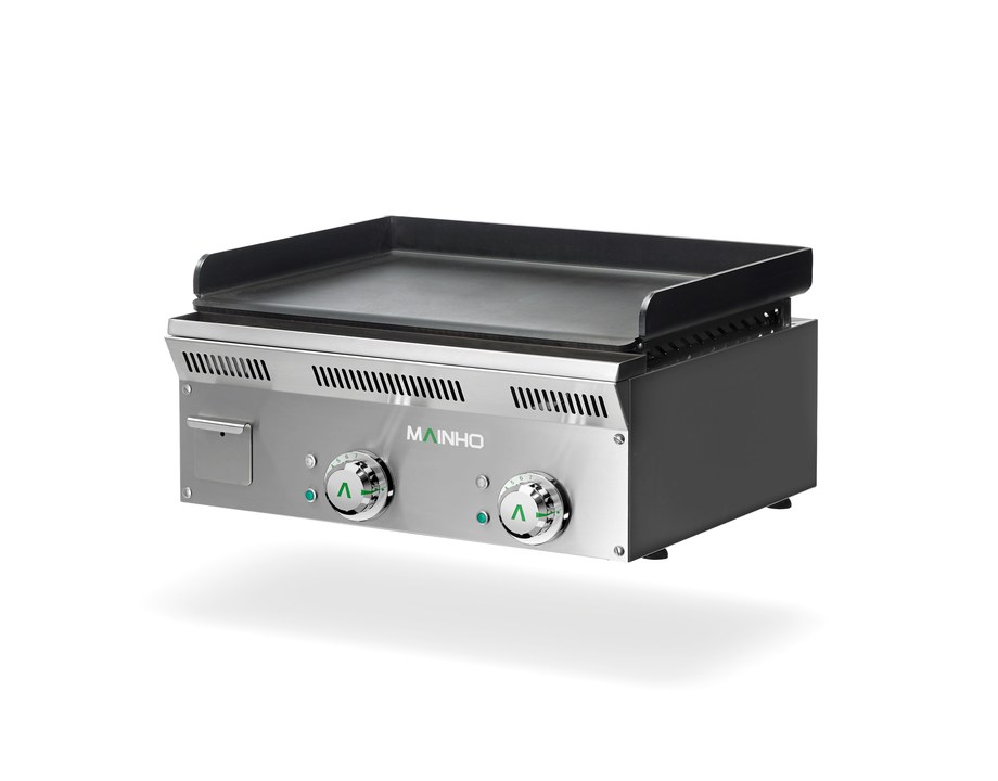 Plancha eléctrica modular 60 cm acero pavonado MAINHO ELP-62EMN Serie Snack acero inoxidable Plancha eléctrica modular 60 cm acero pavonado MAINHO ELP-62EMN Serie Snack acero inoxidable