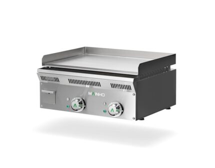 Plancha eléctrica modular 60 cm acero rectificado MAINHO ELP-62EMRN Serie Snack acero inoxidable