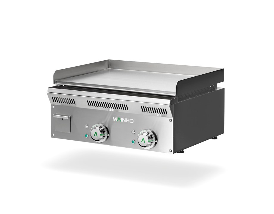 Plancha eléctrica modular 60 cm acero rectificado MAINHO ELP-62EMRN Serie Snack acero inoxidable Plancha eléctrica modular 60 cm acero rectificado MAINHO ELP-62EMRN Serie Snack acero inoxidable