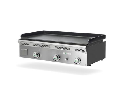 Plancha modular Snack gas 90 cm acero pavonado MAINHO ELP-93GN acero inoxidable