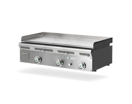 Plancha modular Snack gas 90 cm acero rectificado MAINHO ELP-93GRN acero inoxidable