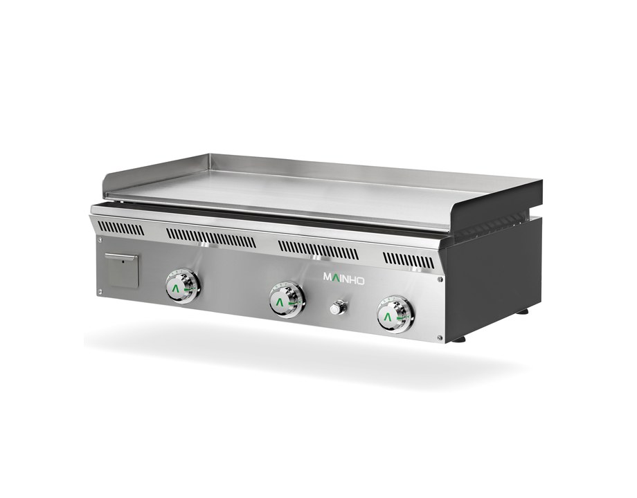 Plancha modular Snack gas 90 cm acero rectificado MAINHO ELP-93GRN acero inoxidable Plancha modular Snack gas 90 cm acero rectificado MAINHO ELP-93GRN acero inoxidable
