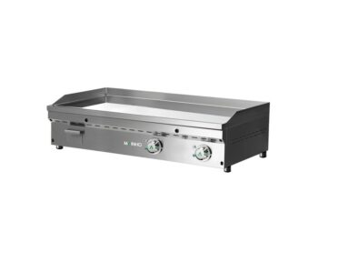 Fry-top eléctrico Full-Crom 120 cm cromo duro 20 mm MAINHO FCE-120 trifásico