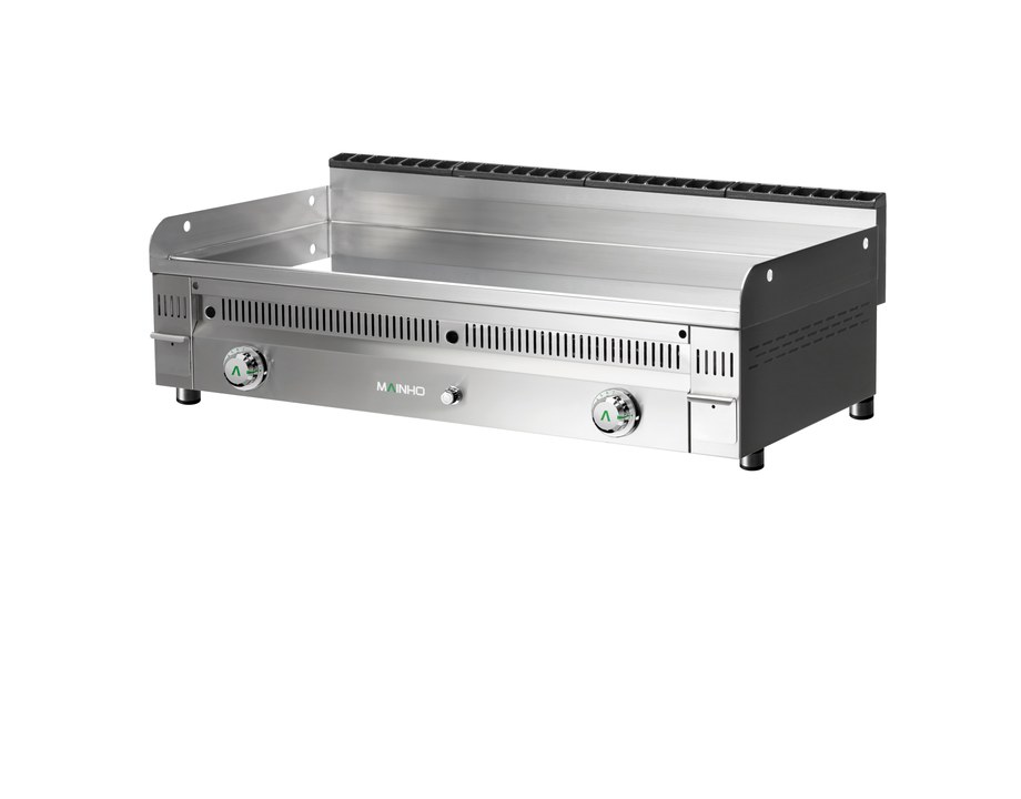 Fry-top a gas Euro-Crom 120 cm cromo duro MAINHO PC-120N placa lisa 120x50 cm acero inox Fry-top a gas Euro-Crom 120 cm cromo duro MAINHO PC-120N placa lisa 120x50 cm acero inox