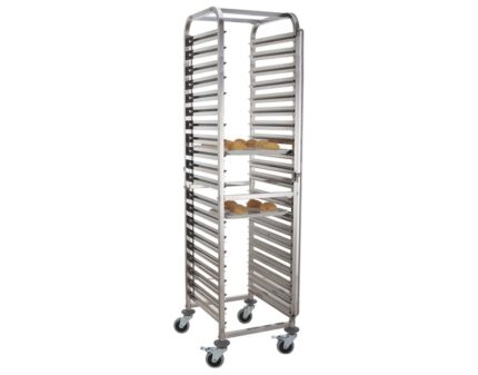 Carro bandejero Gastronorm 1/1 20 niveles 380x555x1725 mm Fricosmos