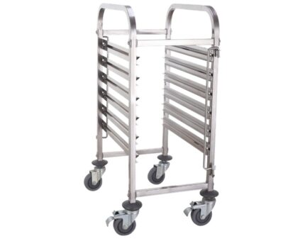 Carro bandejero Gastronorm 1/1 7 niveles 380x550x990 mm Fricosmos
