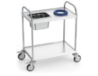 Carro de recogida con 2 entrepaños de 835x535x975 mm Fricosmos