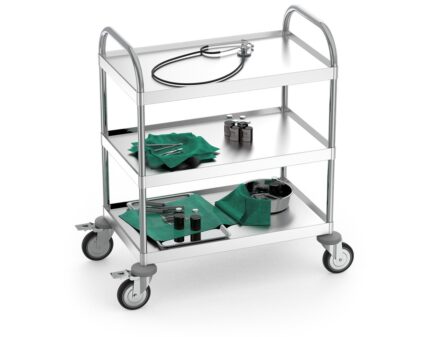 Carro de servicio con 2 entrepaños de 1035x535x975 mm Fricosmos — vista 2