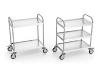 Carro de servicio con 2 entrepaños de 1035x535x975 mm Fricosmos — vista 3