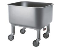 Carro de transporte inoxidable con desagüe 1/2" 200 lts Fricosmos