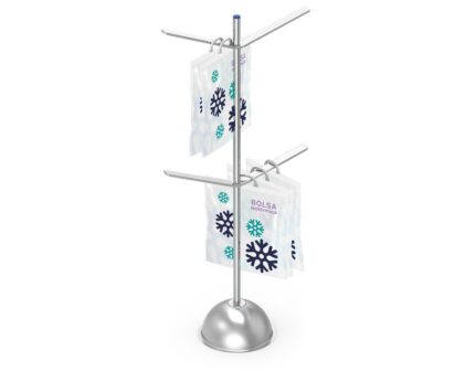 Dispensador de bolsas de pie en acero inoxidable Fricosmos — vista 2