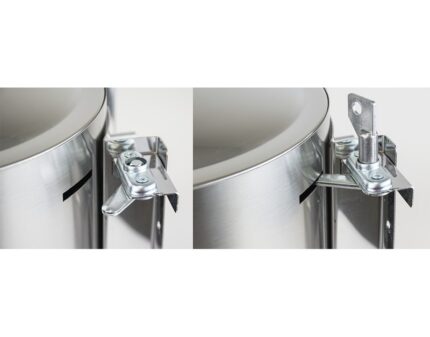 Dispensador de papel mecha en acero inox Fricosmos — vista 2