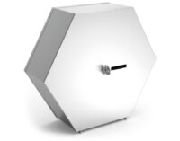 Dispensador inox hexagonal de papel higiénico 400 m Fricosmos
