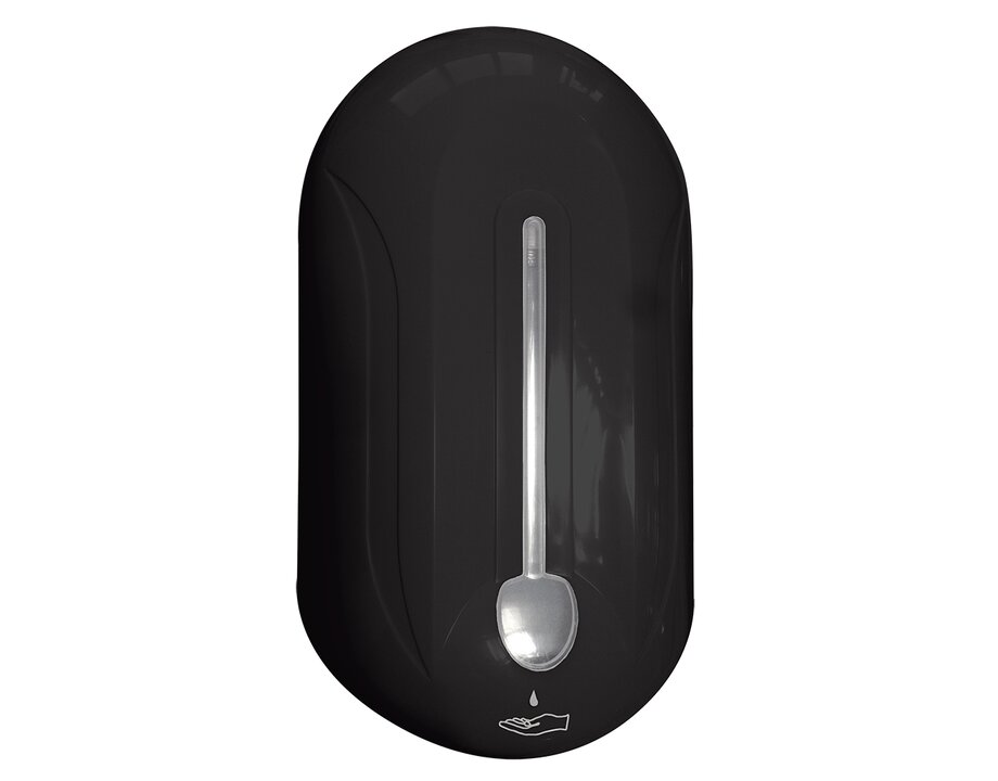 Dispensador de jabón automático negro mate 1 litro Serie Black Fricosmos